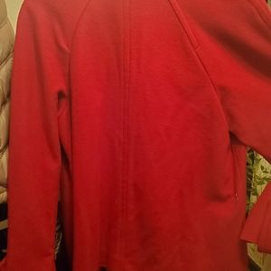 Michel Kors Red Wool Coat